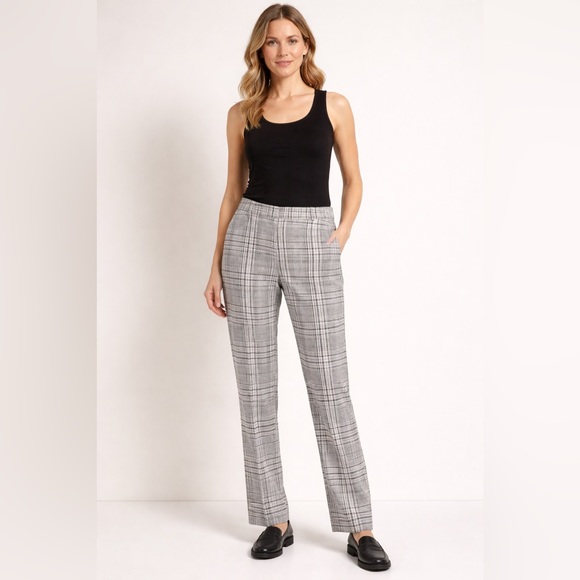 Liverpool Los Angeles Stretch Ponte Mid Rise Slim Leg Trouser Pants NWT Size 16 - Picture 2 of 6